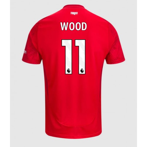 Fotbalové Dres Nottingham Forest Chris Wood #11 Domácí 2024-25 Krátký Rukáv